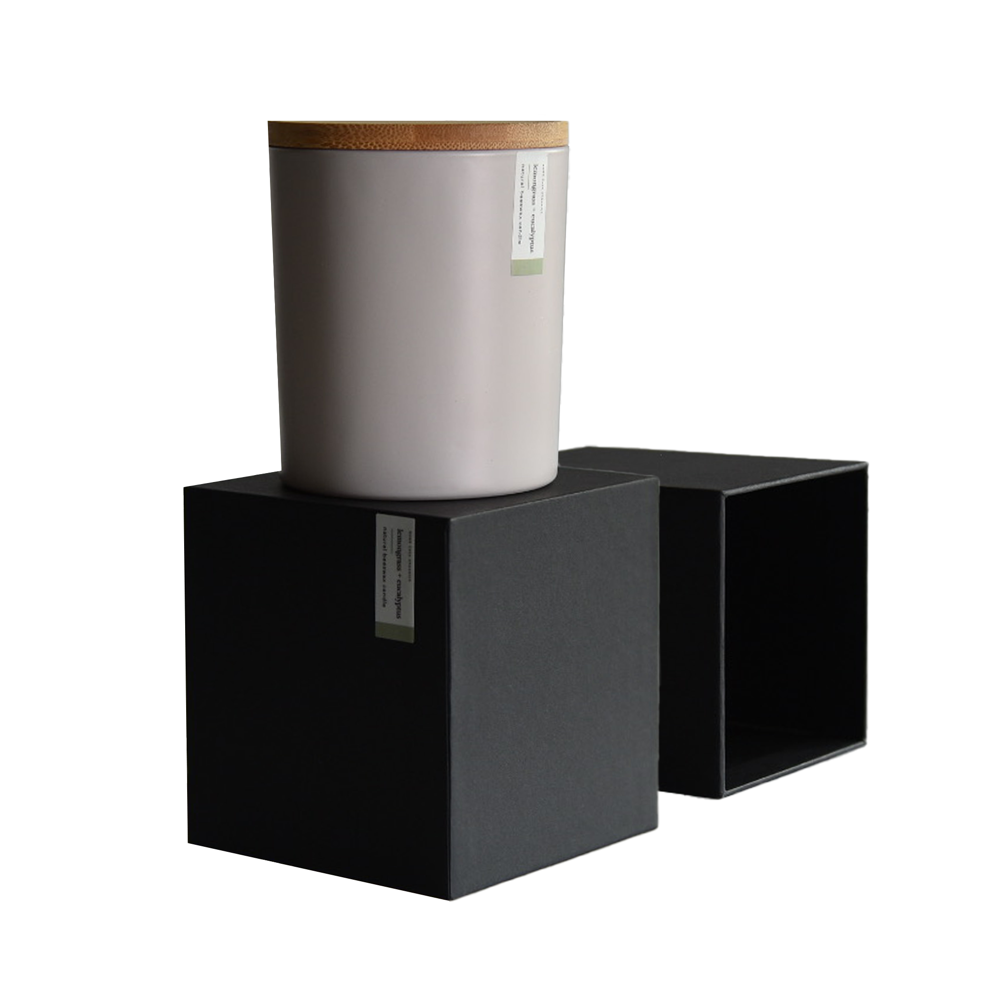 Lemongrass + Eucalyptus Beeswax Candle | 8.75 oz