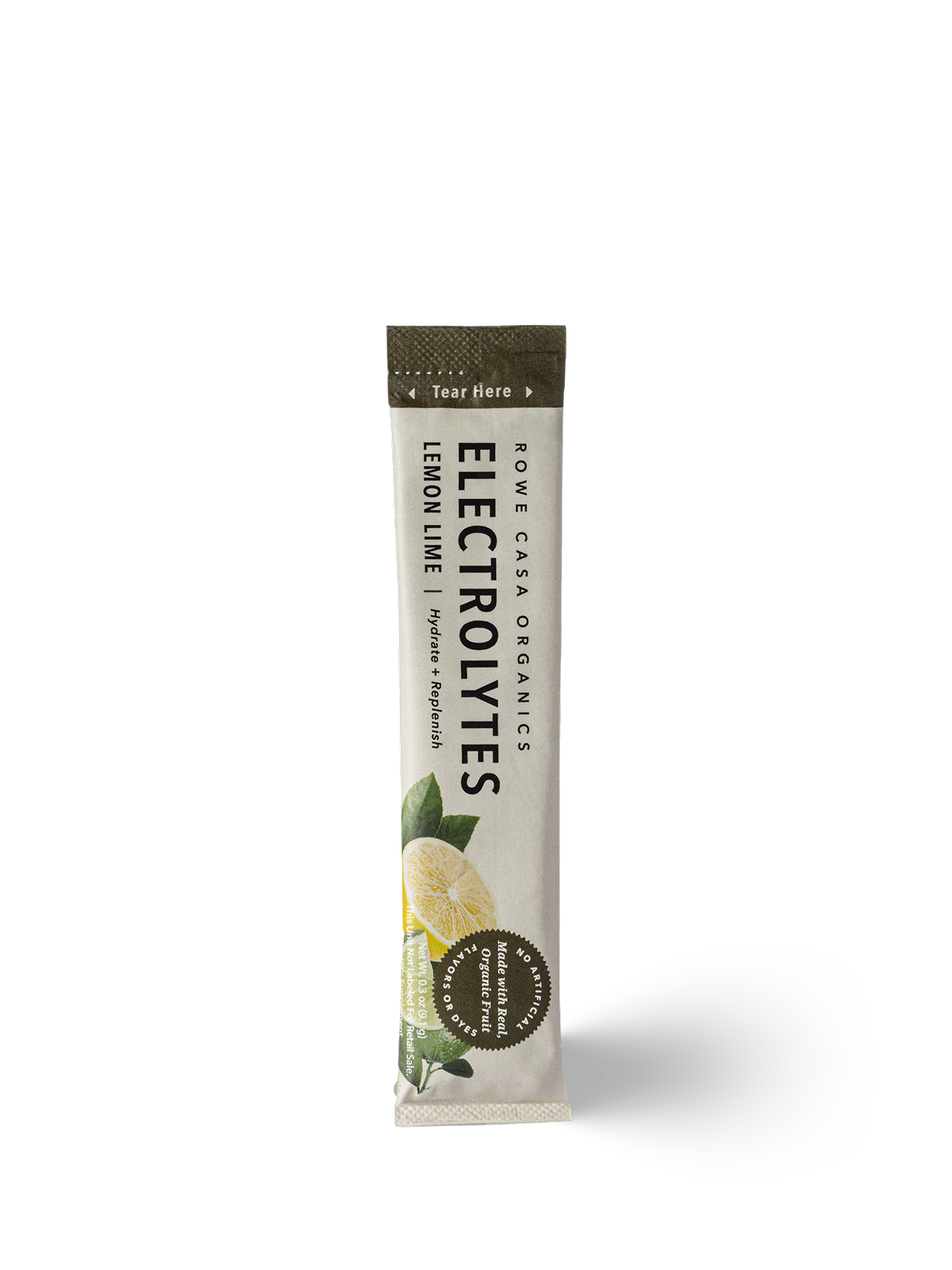 Lemon Lime Electrolytes | Single Serving Stick Pack