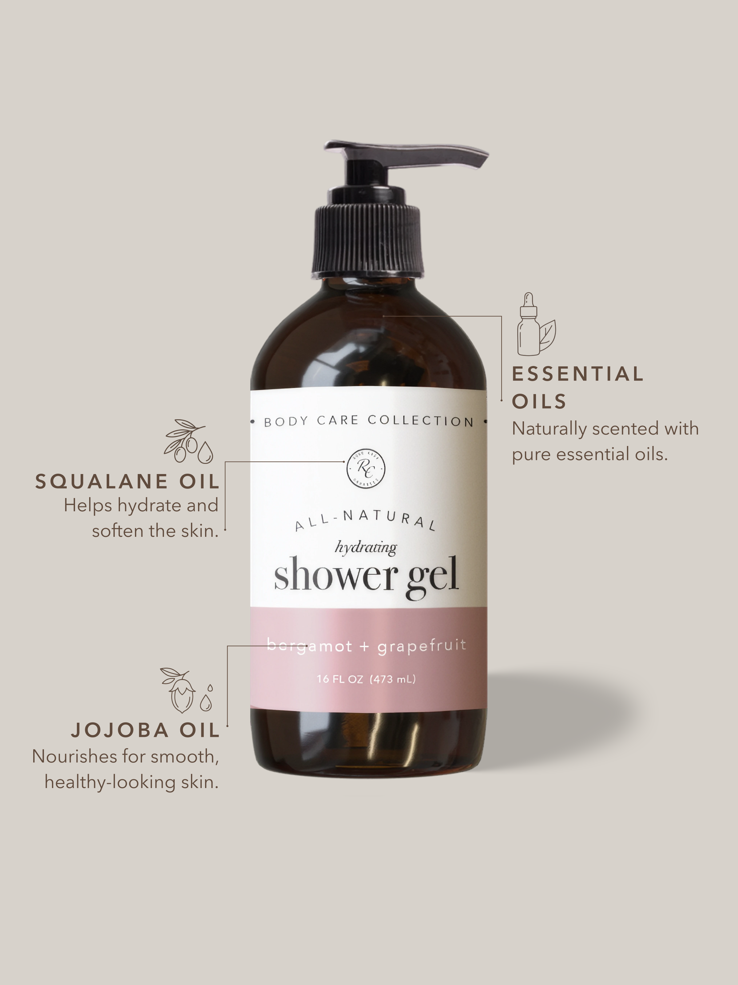 Shower Gel | 16 oz