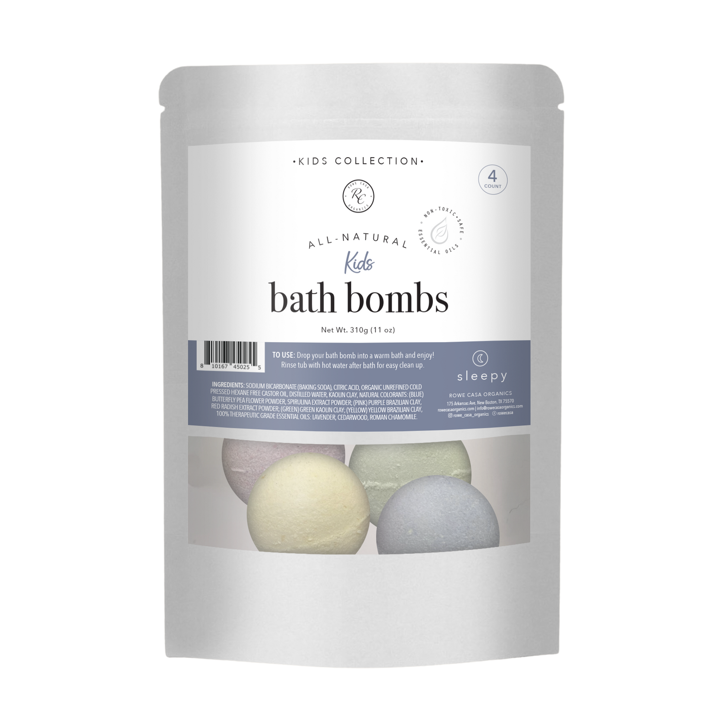 KIDS BATH BOMBS | 4 count