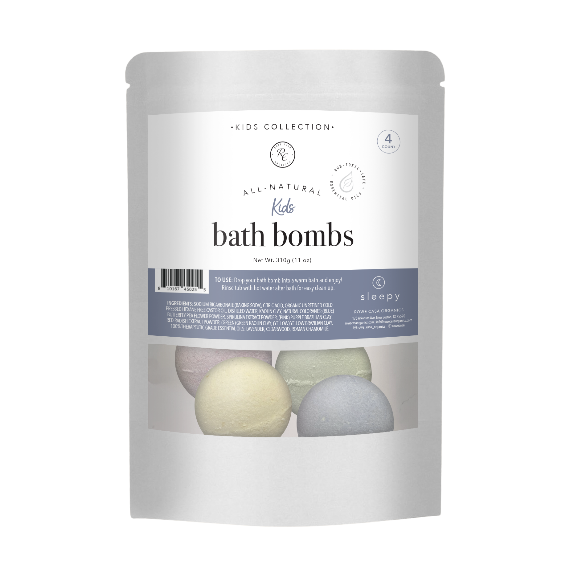 KIDS BATH BOMBS | 4 count