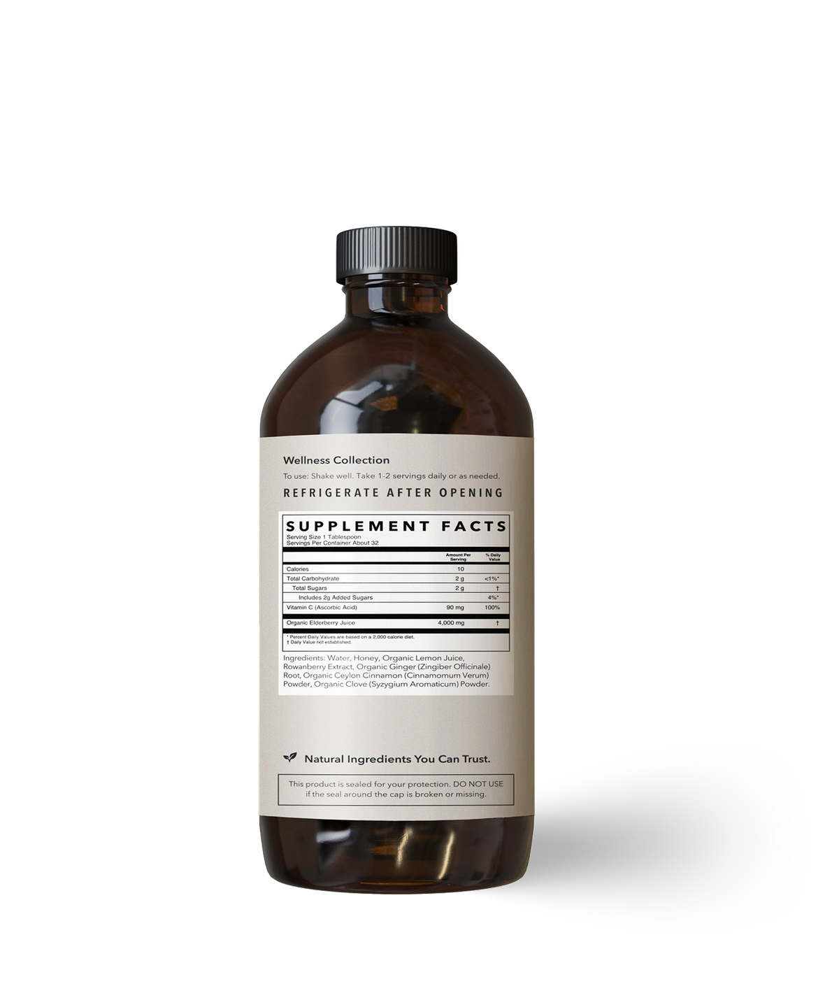 Elderberry Immune Support | 16 oz