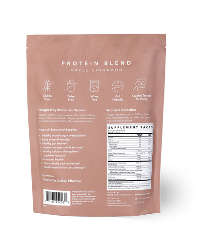 Women’s Wellness Protein Blend - Maple Cinnamon | 33 oz