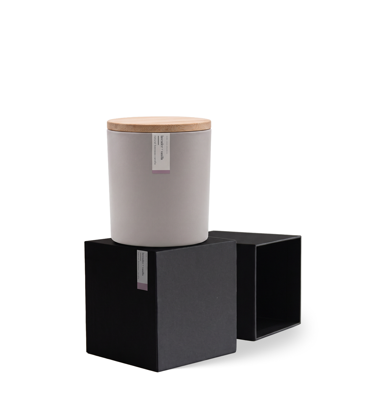 Lavender + Vanilla Beeswax Candle | 8.75 oz