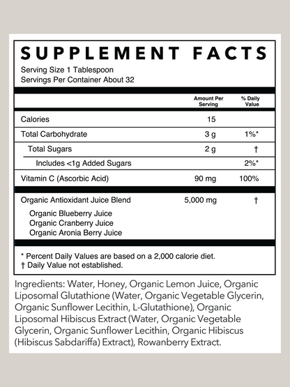 Antioxidant Infusion | 16 oz