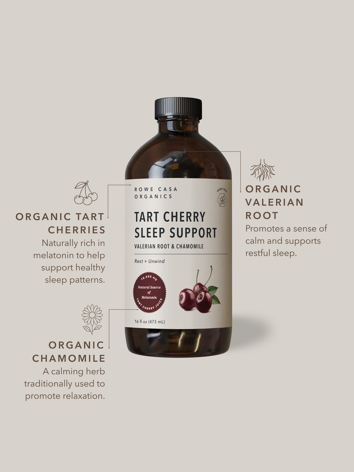 Tart Cherry Sleep Support | 16 oz