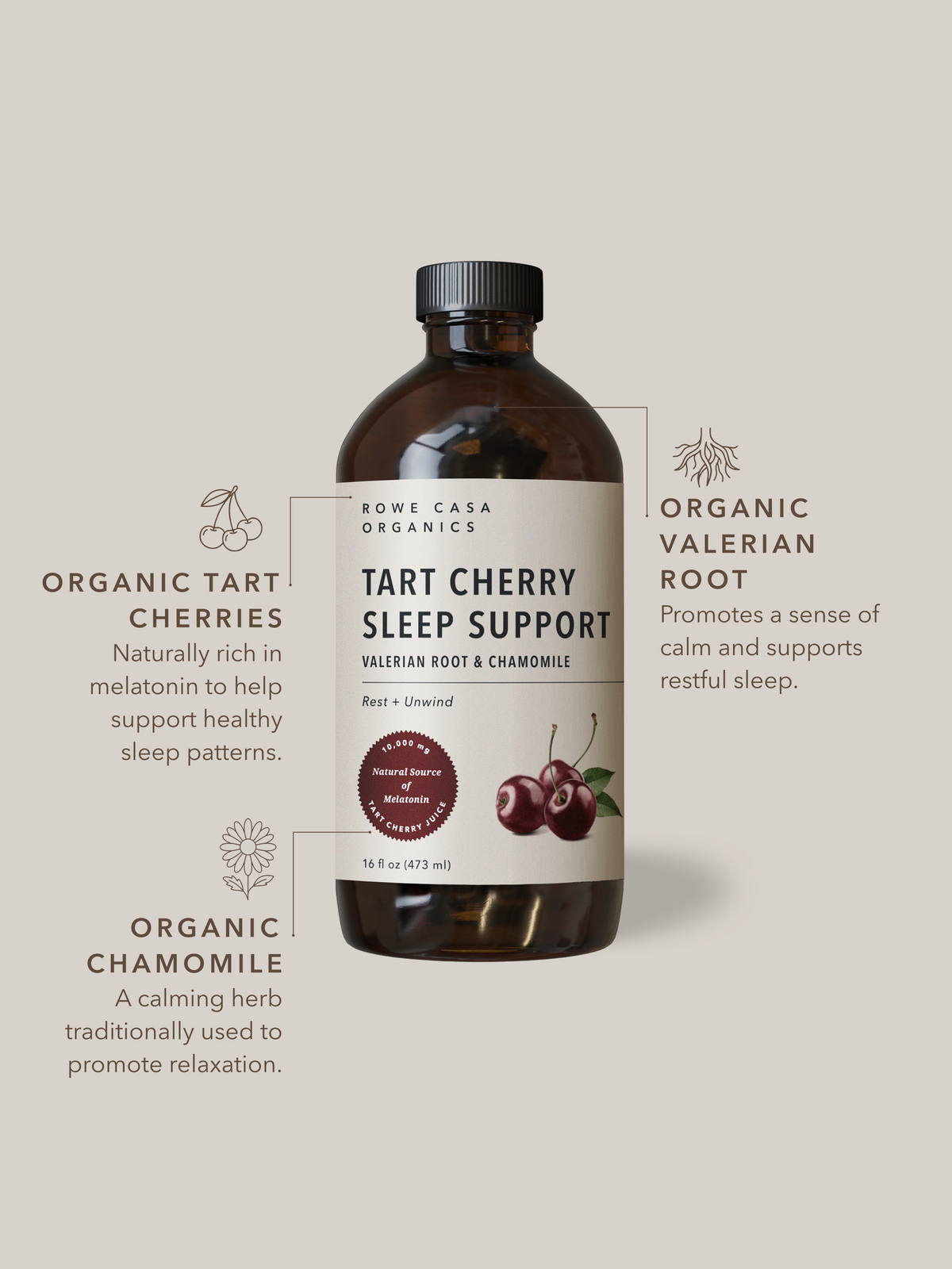Tart Cherry Sleep Support | 16 oz