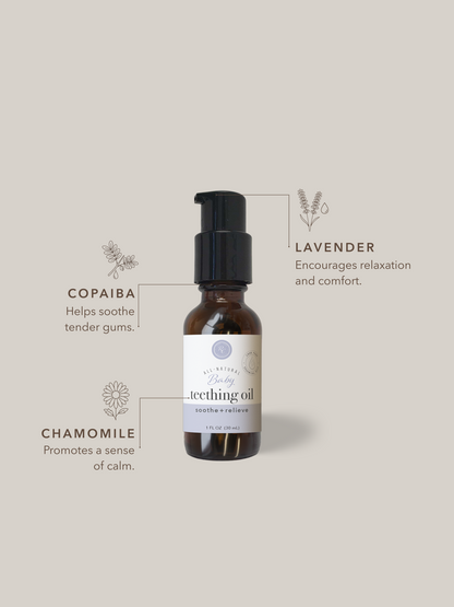 Baby Teething Oil | 1 oz