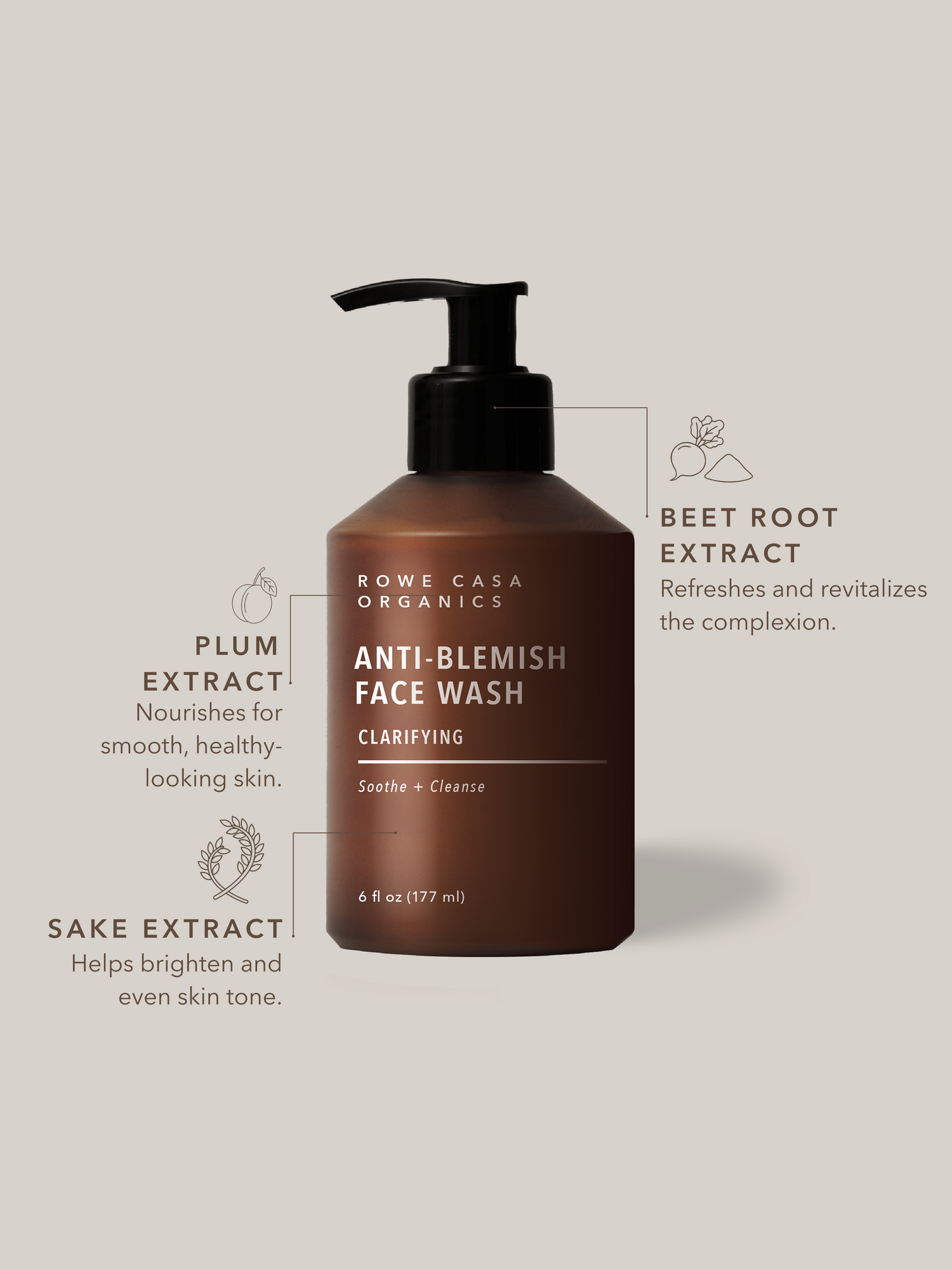 Clarifying Anti-Blemish Face Wash | 6 oz