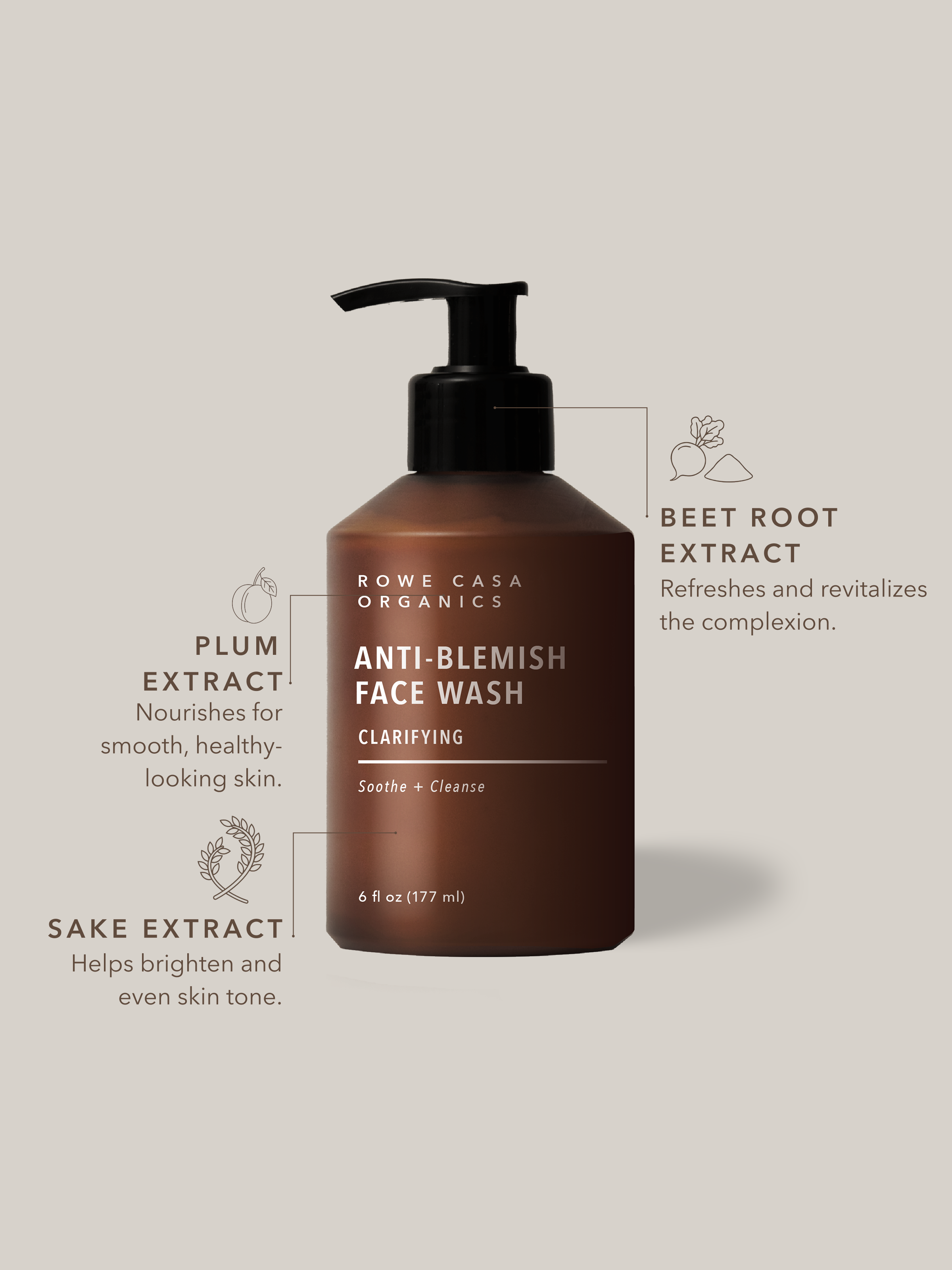 Clarifying Anti-Blemish Face Wash | 6 oz
