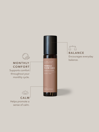 Female Flow-Ease Essential Oil Blend | 10 ml