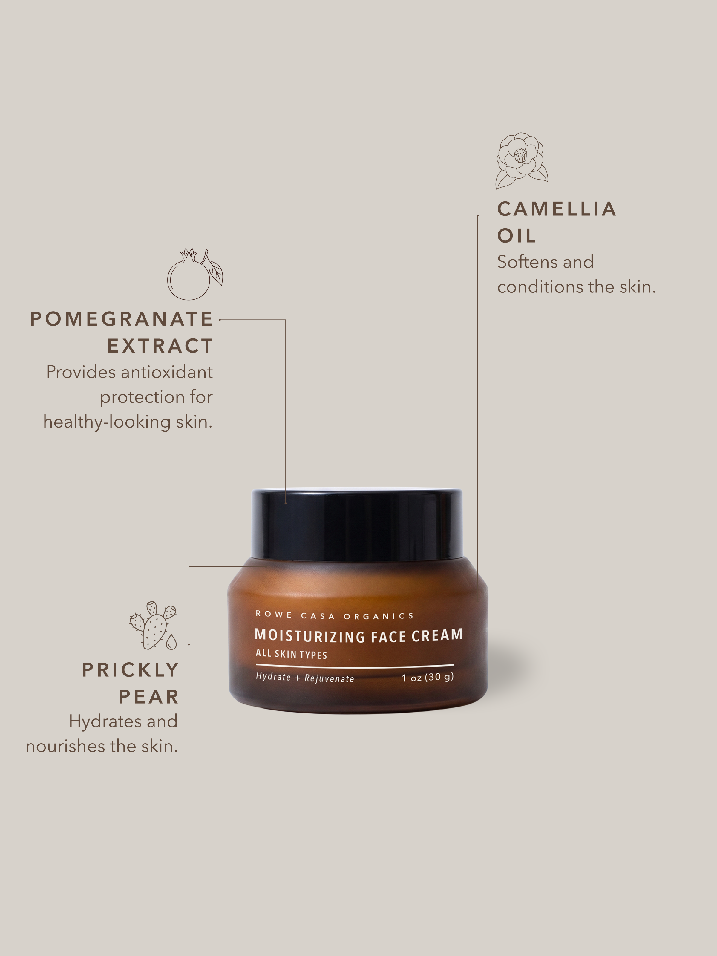 Moisturizing Face Cream | 1 oz