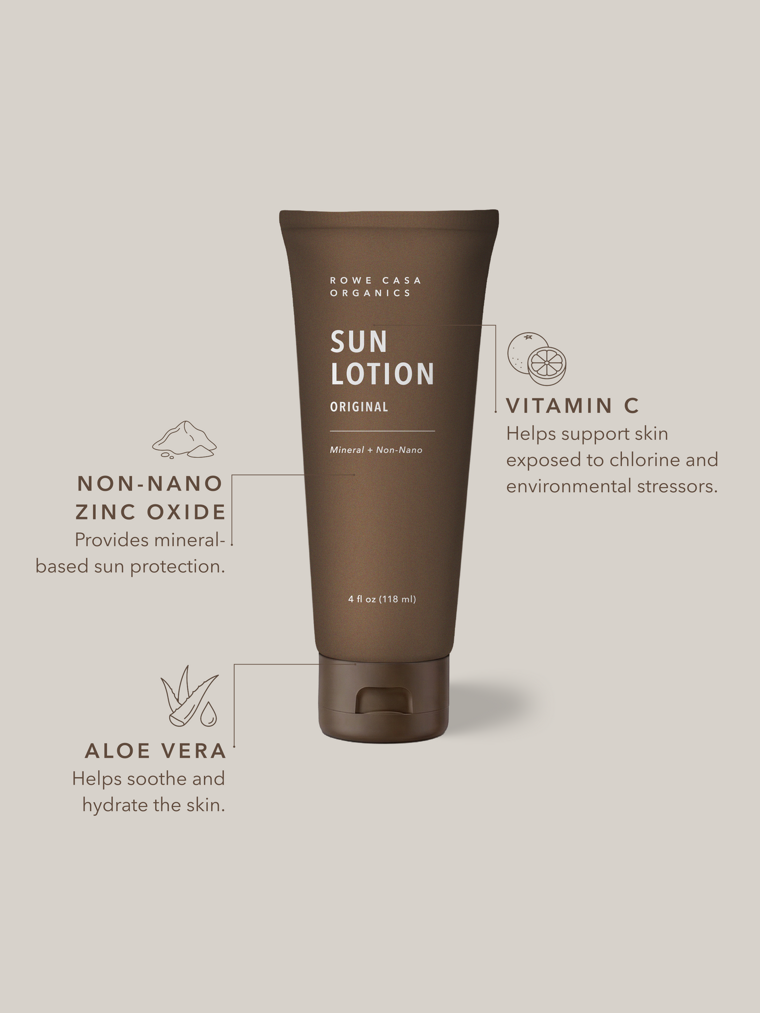 Tinted Sun Lotion | 4 oz