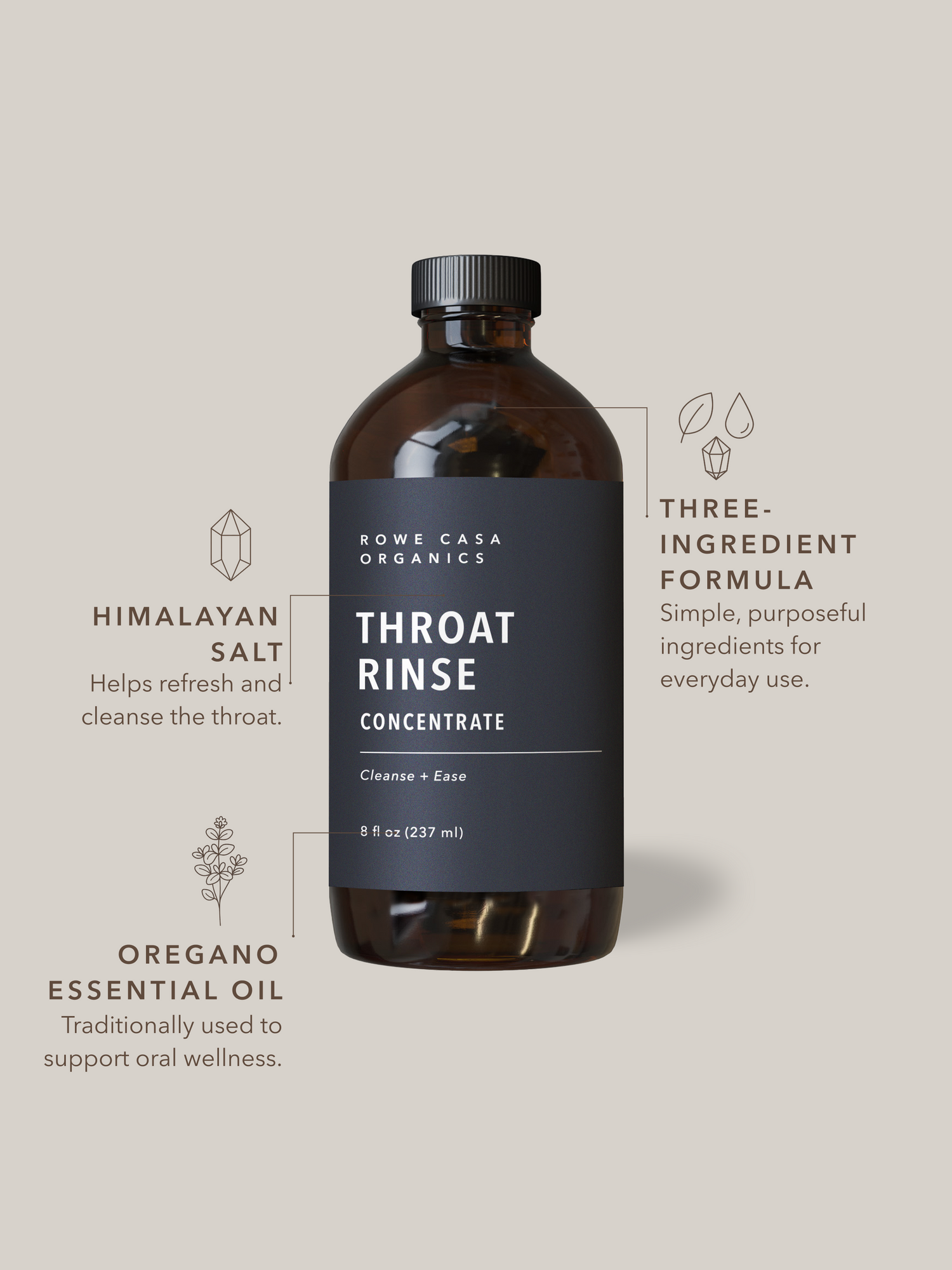 Throat Rinse Concentrate | 8 oz