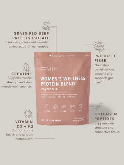 Women’s Wellness Protein Blend - Maple Cinnamon | 33 oz