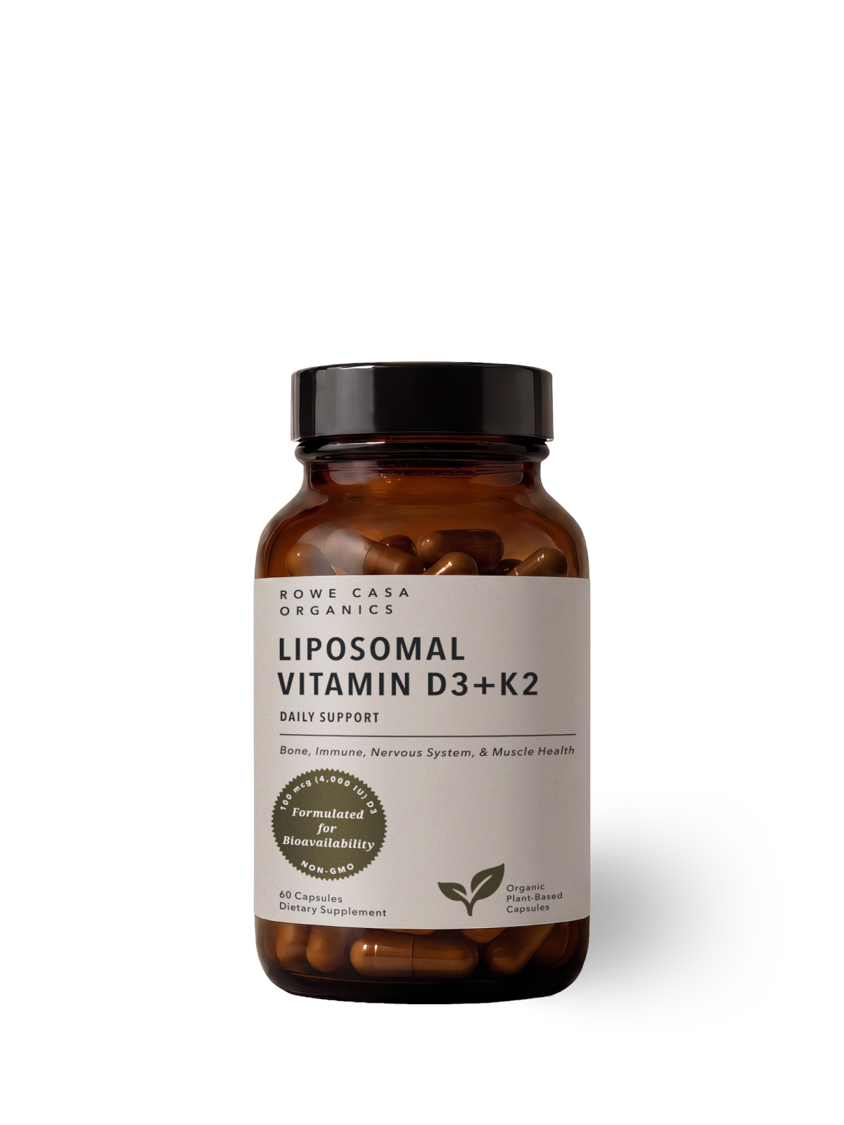 Liposomal Vitamin D3 + K2 | 60 Capsules