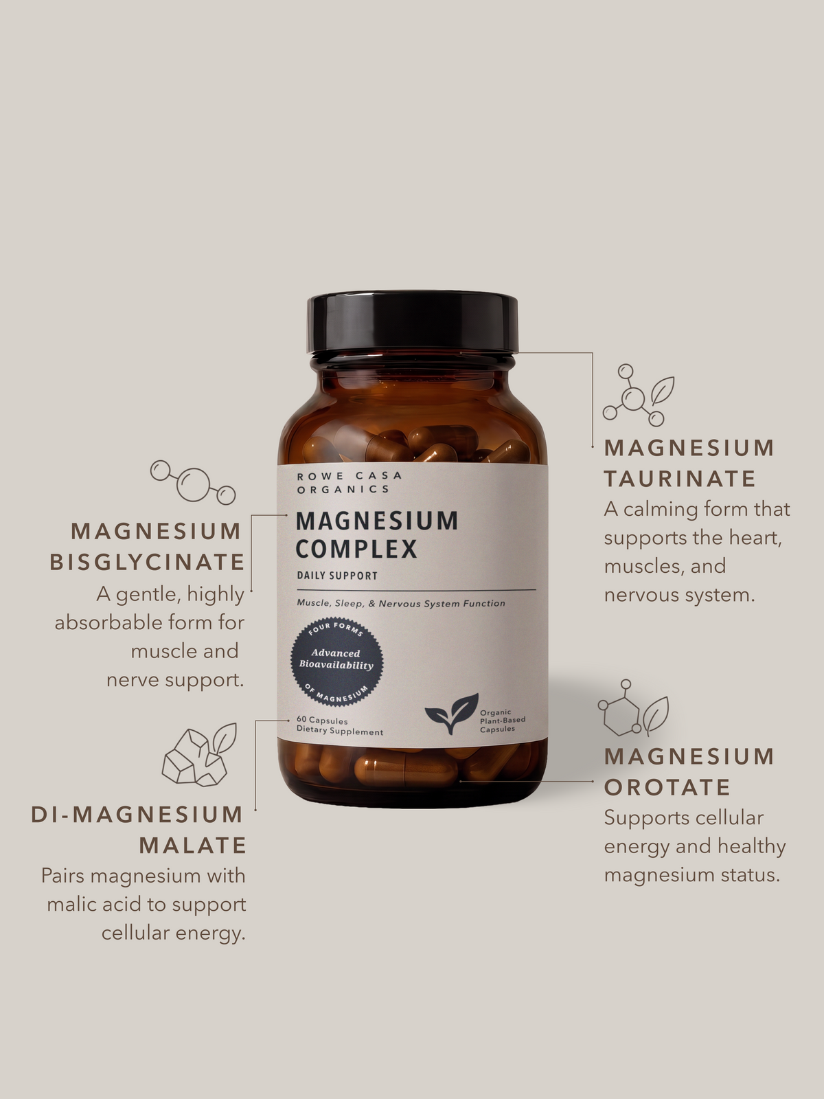 Magnesium Complex | 60 Capsules