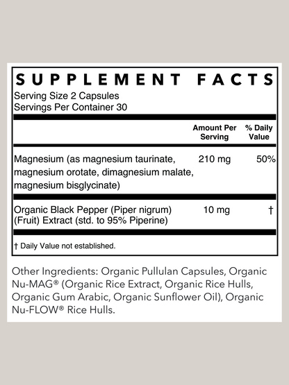 Magnesium Complex | 60 Capsules