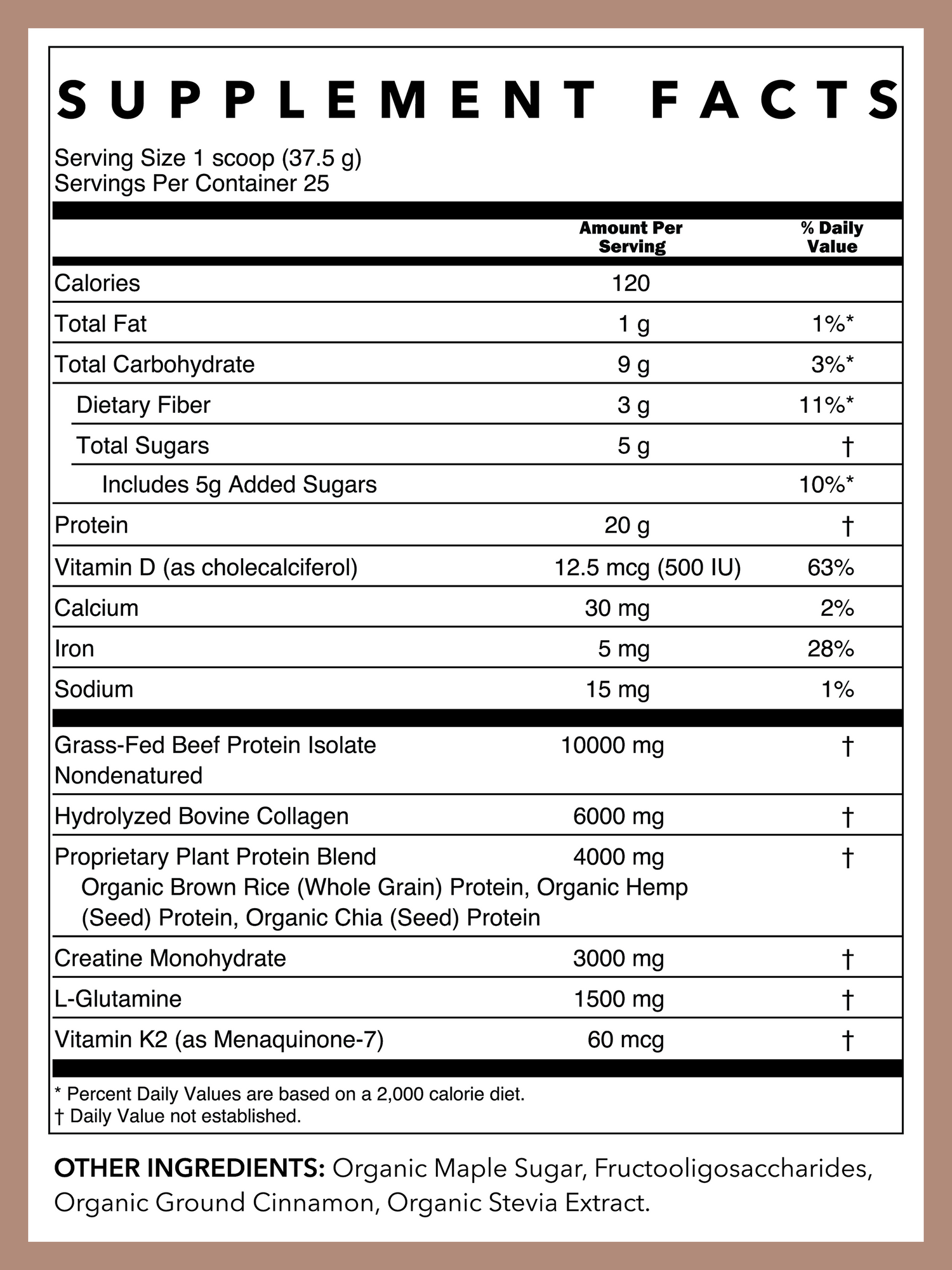 Women’s Wellness Protein Blend - Maple Cinnamon | 33 oz