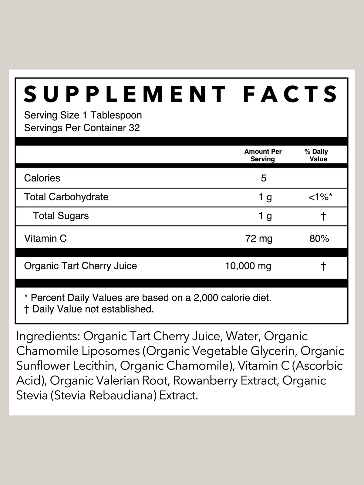 Tart Cherry Sleep Support | 16 oz