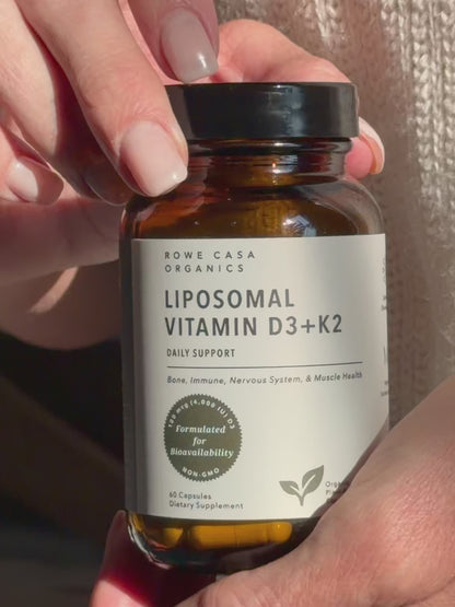 Liposomal Vitamin D3 + K2 | 60 Capsules