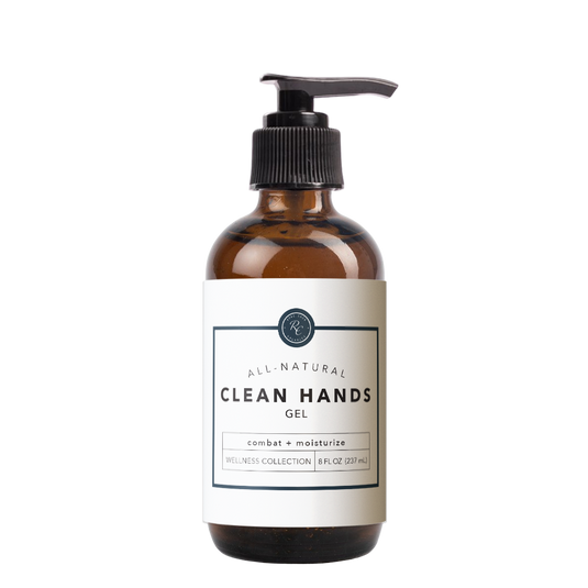 CLEAN HANDS GEL | 8oz – Rowe Casa Organics Wholesale